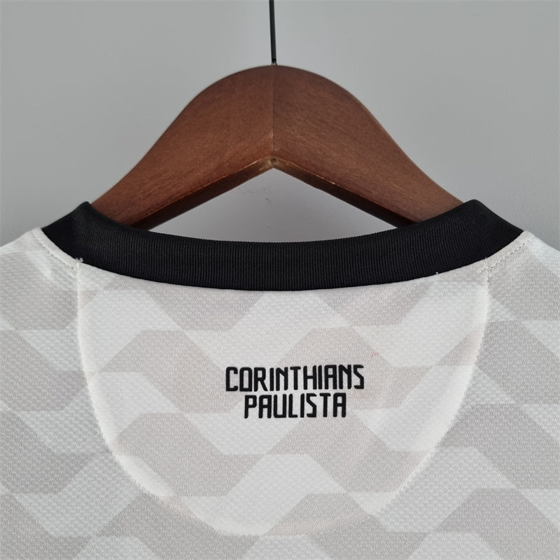 Camisa Corinthians Away 2012 - Versão Retrô Branca