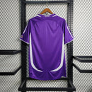 Camisa Real Madrid Away 2006/07 Adidas Retrô - Roxa