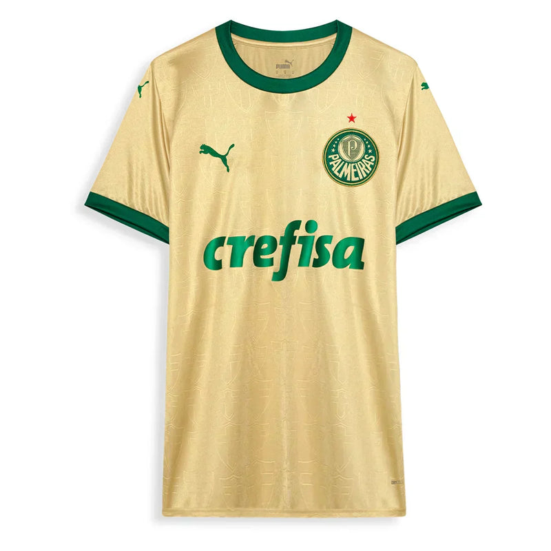 Camisa Palmeiras Third 24/25 - Dourada e verde