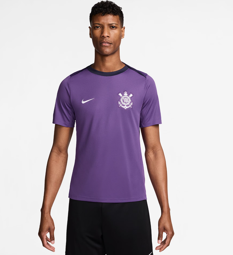 Camisa Corinthians de Treino 25/26 - Roxo (Pré-Venda)